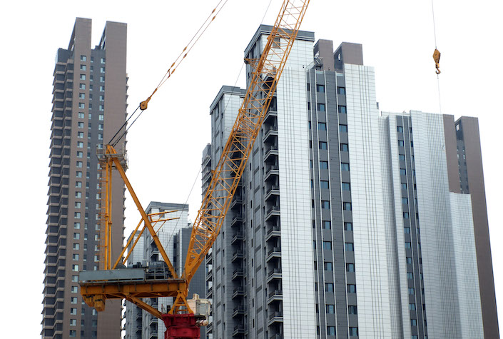 A residential project under construction in Shenyang on May 18, 2024.