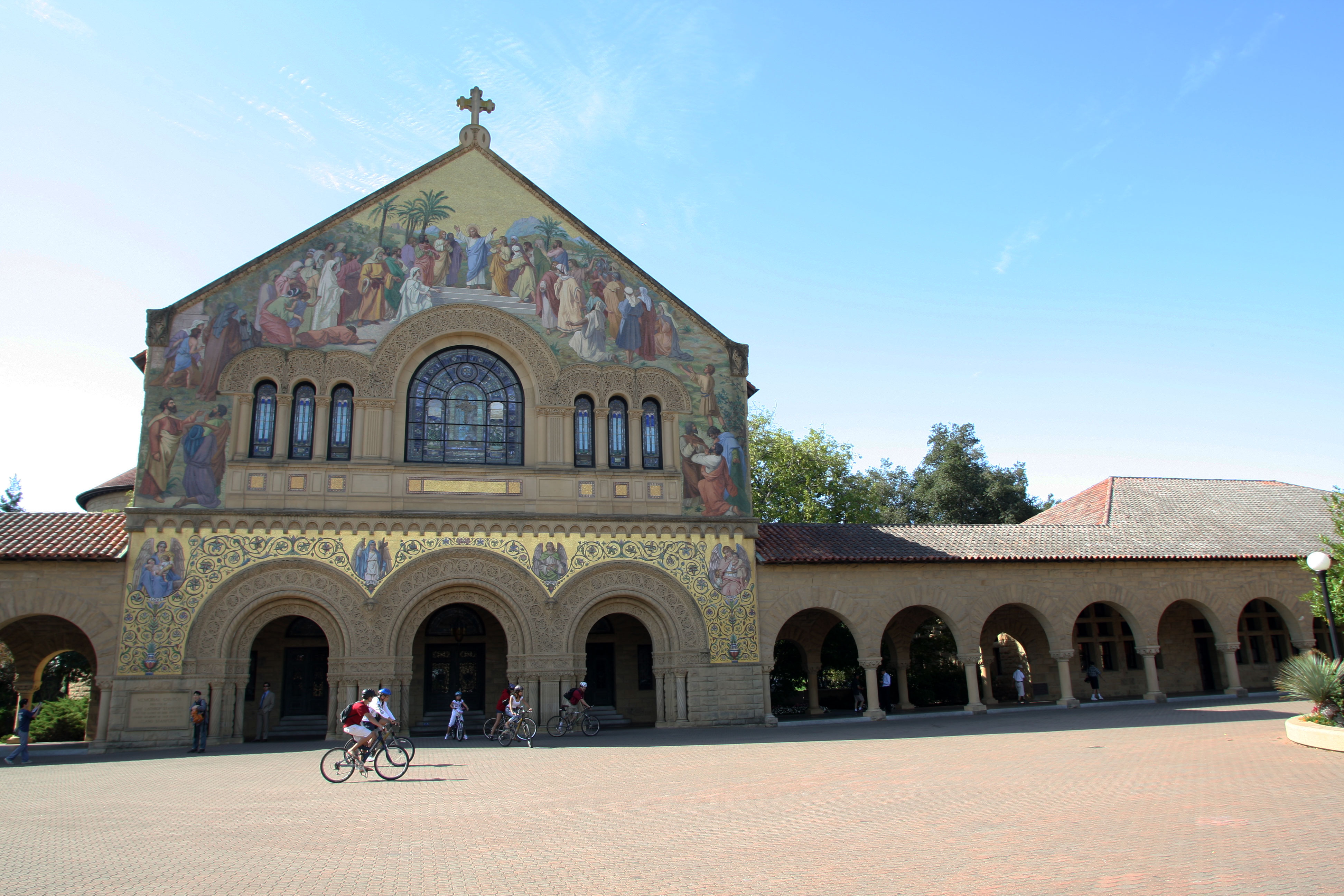 A view of the campus of Stanford University in California. Photo: VCG