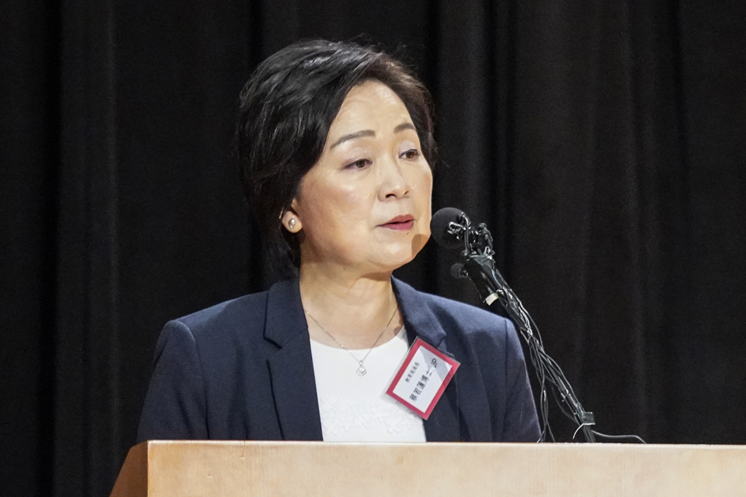 Hong Kong’s Secretary for Education Choi Yuk-lin. Photo: VCG