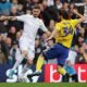 Leeds United's Mateusz Klich in action with Birmingham City's Ivan Sunjic Action
